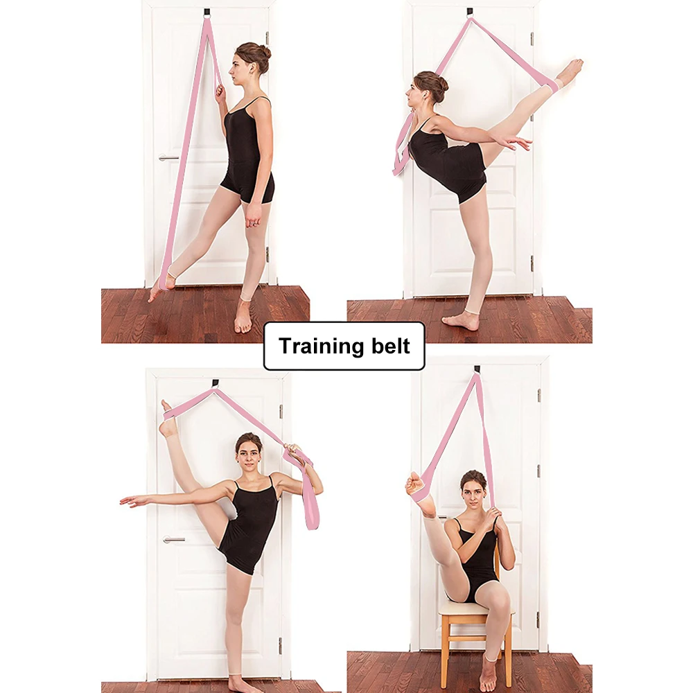 Door Flexibility Stretching Leg Stretcher Strap for Ballet Cheer Dance Gymnastics Trainer Yoga Flexibility Leg Stretch belt