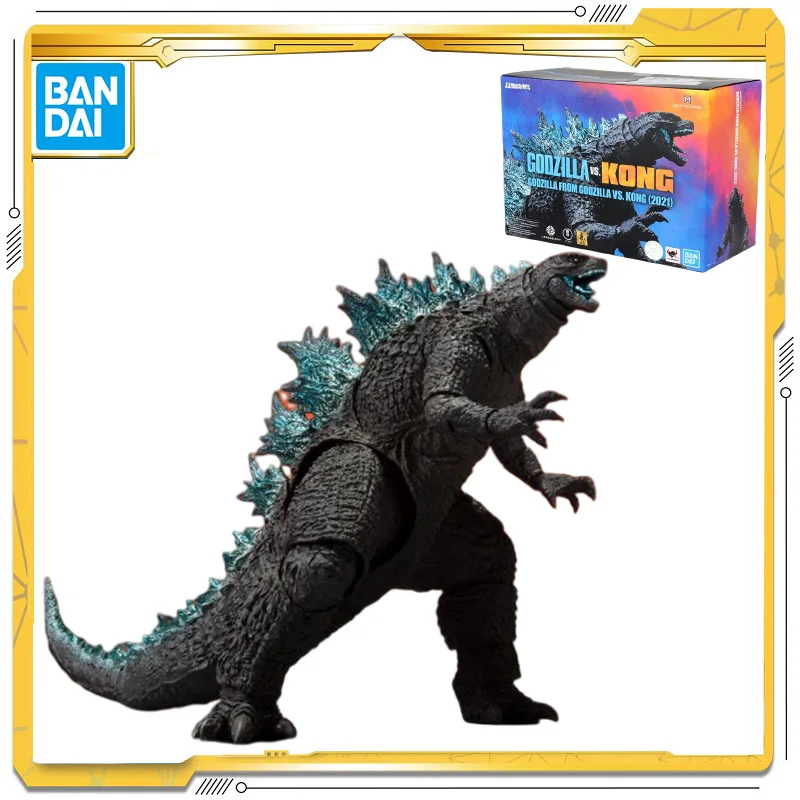 Original Bandai Shm 2021 Godzilla Vs Kong Gorilla Model Toy Action Figures Toys For Children Gift Action Figures Aliexpress