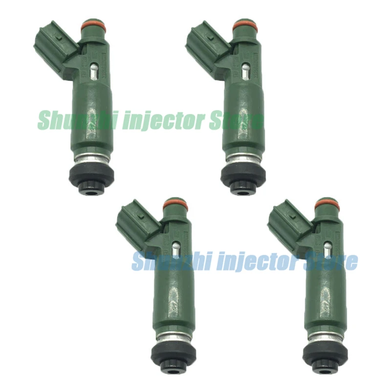 4 шт. Форсунка топливной форсунки для Toyota с цветной посылка коробка OEM: 23250-0D040 232500D040 23209-0D040 232090D040