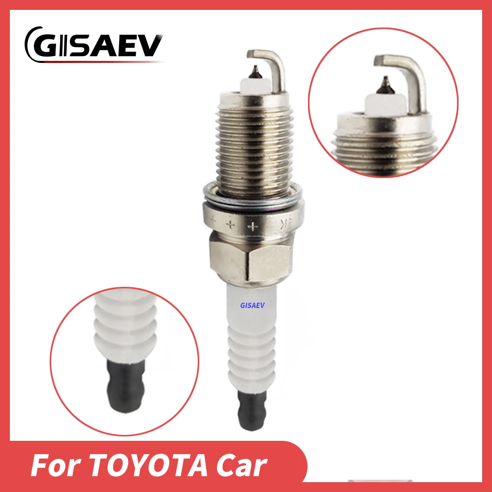 4PCS Iridium Spark Plug For Toyota Camry Corolla Ex RAV4 YARiS L Vios Levin Crown Highlander Coaster Sienna C-HR Prado Previa