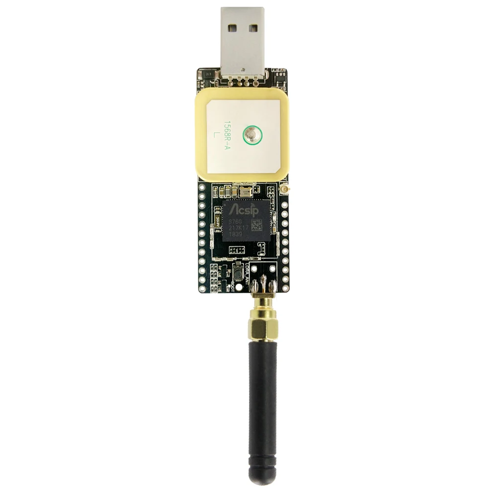 Лилиго®& SoftRF TTGO T Motion S76G Lora чип LORA 868/915/923 МГц Антенна GPS антенна USB разъем макетная