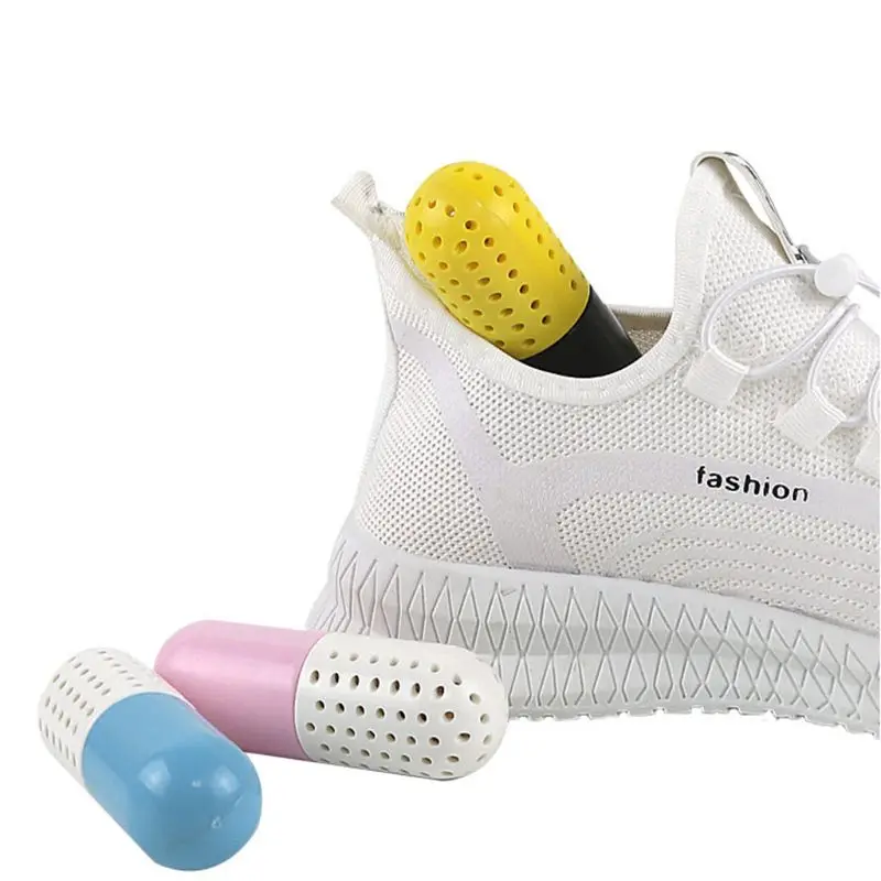 Бытовая многофункциональная симпатичная капсула Форма обувь дезодорант поглотитель влаги Осушитель ящик дезодорант портативный запах для удаления