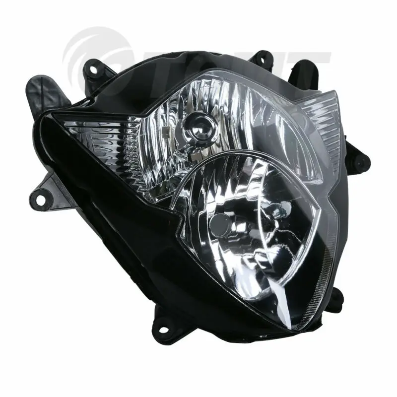 Мотоцикл черный прозрачный передняя фара в сборе для Suzuki GSXR1000 2005-2006