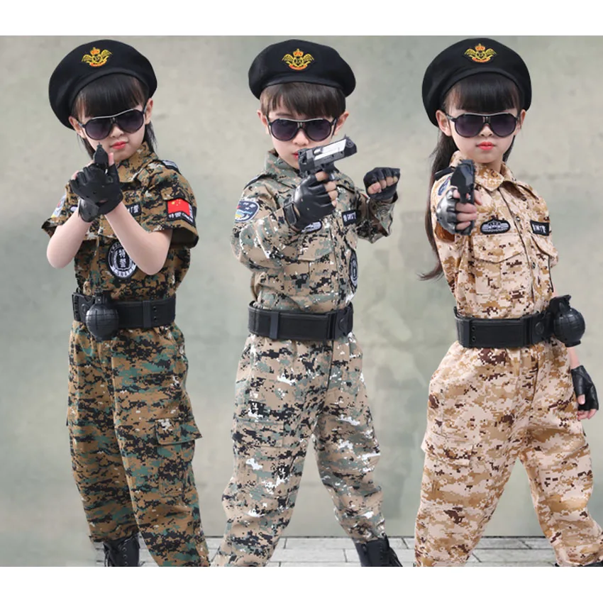 100-170cm bambini ragazzi carnevale regalo di compleanno uniforme militare  adolescente esercito vestito giacca Cambat Costume Cosplay di Halloween -  AliExpress