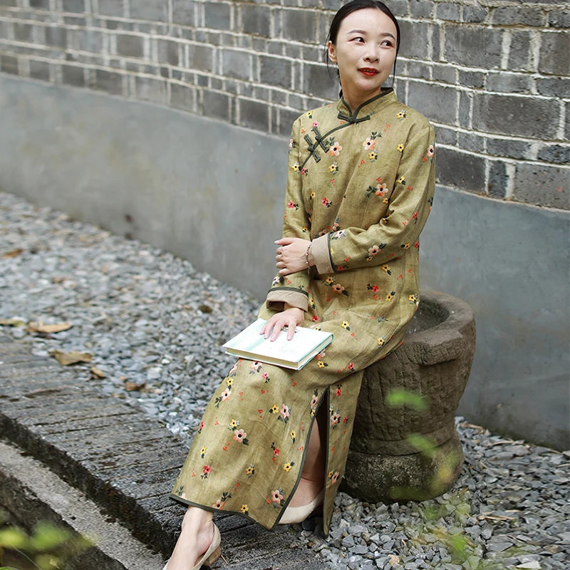 LZJN 2020 New Autumn Winter Women Traditional