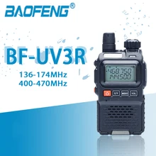 Baofeng – Mini talkie walkie Portable UV 3R UV3R 3rplus, double bande, émetteur récepteur FM Portable, Radio bidirectionnelle