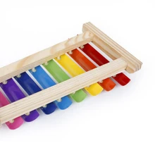 Младенец и ребенок восьмиручный стук пианино Раннее Образование ребенок Образовательный музыкальный инструмент игрушка дерево стук пианино