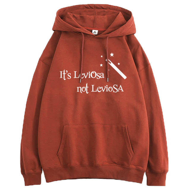 Leviosa Not Leviosa Woman Hoodies Fashion K-pop Pullovers 2021 New Autumn Casual Sweatshirts Hip Hop Polyester Clothing