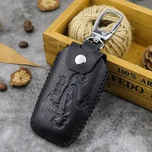 Новая сумка для ключей из воловьей кожи, ручная работа, креативная сумка для ключей с лошадью к успеху, сумка для ключей для пары, защита для ключей, органайзер, сумка, кошелек, домашняя сумка, унисекс