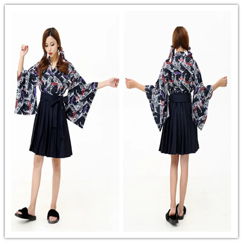 

Spring Kimono outside Set Soft Girl Summer Day Offering Retro Japan And Wind Bathrobe GIRL'S Diffuse Day of Feather Knit Cardiga