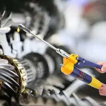 Смазочный пистолет высокого давления масляный насос 1200psi смазочный инструмент с двойной головкой ручной смазочный пистолет масляная машина ремонт