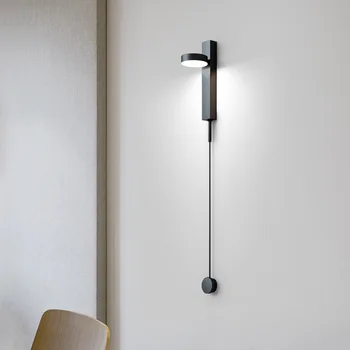 

nordice abajur arandela crystal corridor dining room aisle bedroom lamp home deco