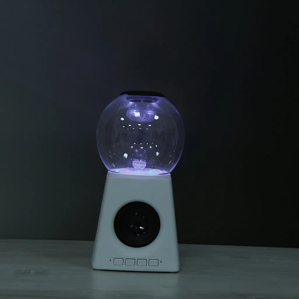 Беспроводной с Bluetooth Портативный Lamplight стерео звук бас двойной динамик TF карта