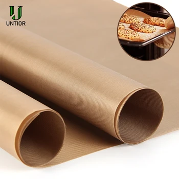 

UNTIOR Reusable Non Stick Baking Paper Non-stick Coating Oven Pastry Mat Heat Resistant Baking Paper Easy Clean BBQ Cooking Tool