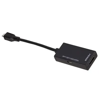 

De Transferencia Micro Usb a Hdmi Línea De Conversión De Alta Definición Teléfono Móvil Ver Tv Cable USB Adaptador USB Adapter