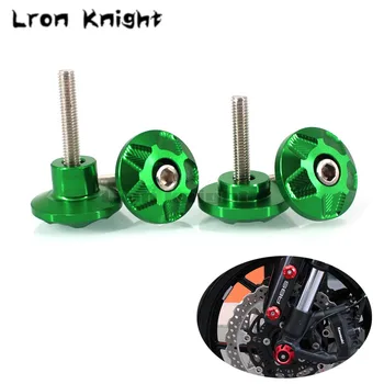 

For KAWASAKI H2SX H2 Z250 Z250SL Z300 NINJA 250 NINJA 300 ZX-10R ZX-10RR Front Fender Frame Slider Screw Bolt Fork Protector 6mm