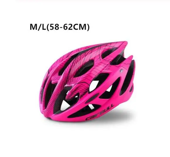 PinK-L CAIRBULL велосипедные шлемы MTB шоссейные велосипедные шлемы мужские и женские велосипедные шлемы для горной дороги - Цвет: PinK-L