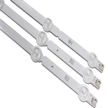 Originale per LG Kit di Retroilluminazione 6916L-1438A B1 6916L-1437A B2 32LN5400 32LN577S 1 Set = 3 Pcs (1 Pcs = 7LED)(China)