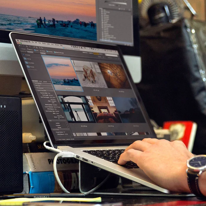 Портативный держатель для ноутбука из алюминиевого сплава для Macbook Air/Pro NC99