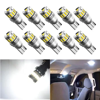 

10Pcs Canbus T10 W5W LED Bulb 921 912 2825 Side Clearance Lights For VW POLO Golf 4 5 6 7 GTI Passat B6 B5 JETTA MK5 MK6 CC EOS
