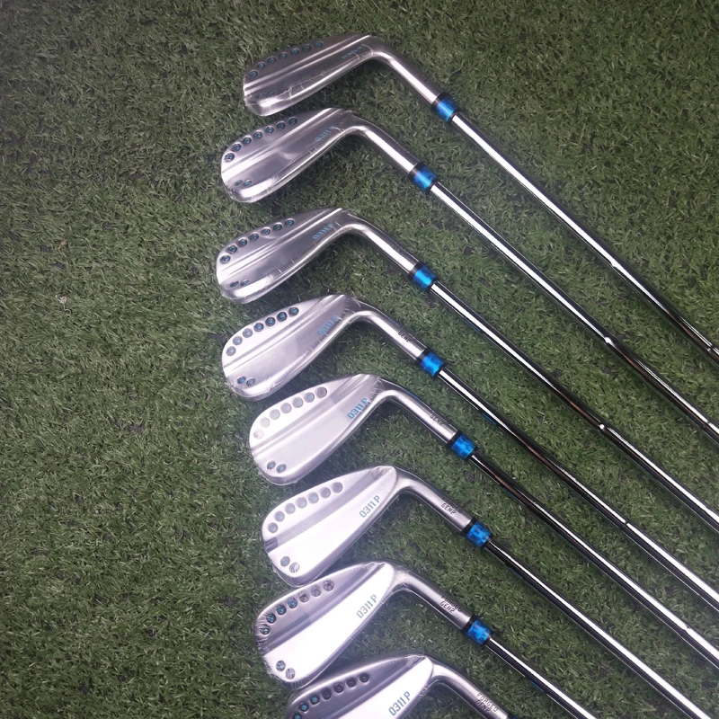 Ограниченная Honma Набор для игры в гольф-клуб 11p Gen2 серебряные Утюги краска 3-9wg 9 штук или вал с крышкой стержня