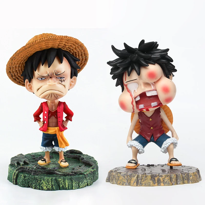 アニメのワンピースのルフィアクションフィギュア おもちゃ 面白いqバージョン ポスターズ猿d フィギュアpvc 収集可能な置物 収集品 おもちゃ ギフト Null Aliexpress