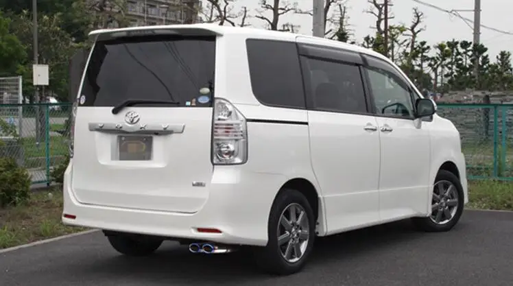 Для toyota NOAH/VOXY спойлер 2007-2013 noah/voxy спойлер со светом ABS пластик Материал Неокрашенный спойлер для noah/voxy