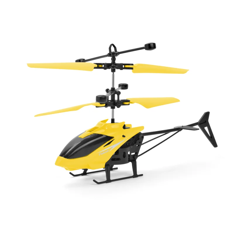 Mini Drone Quadcopter Flying Helicopter Aircraft RC Drone Infrared Induction Dron Remote Control Helicoptero Cartoon Flight Toys