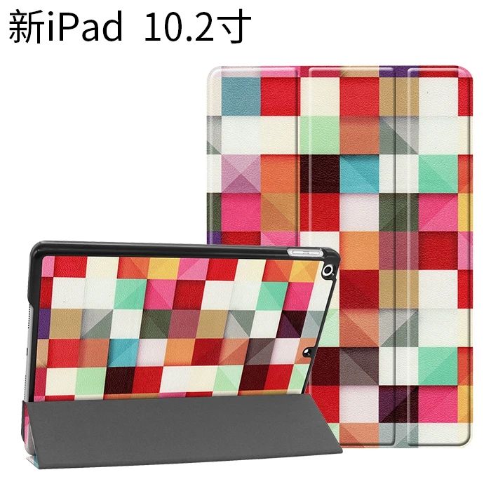 Для iPad 7th 10," чехол с карандашным узором кожаный мягкий силиконовый чехол для iPad 10,2 чехол для автоматического сна/пробуждения - Цвет: 8