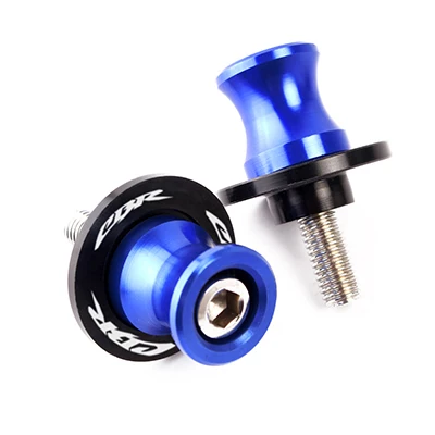 Blue 8 мм мотоцикл Красный CNC алюминиевый маятник Катушки слайдер для Honda CBR 600 954 1000 RR CBR 600 F2 F3 F4 F4i CBR650F/CB650F - Цвет: Blue