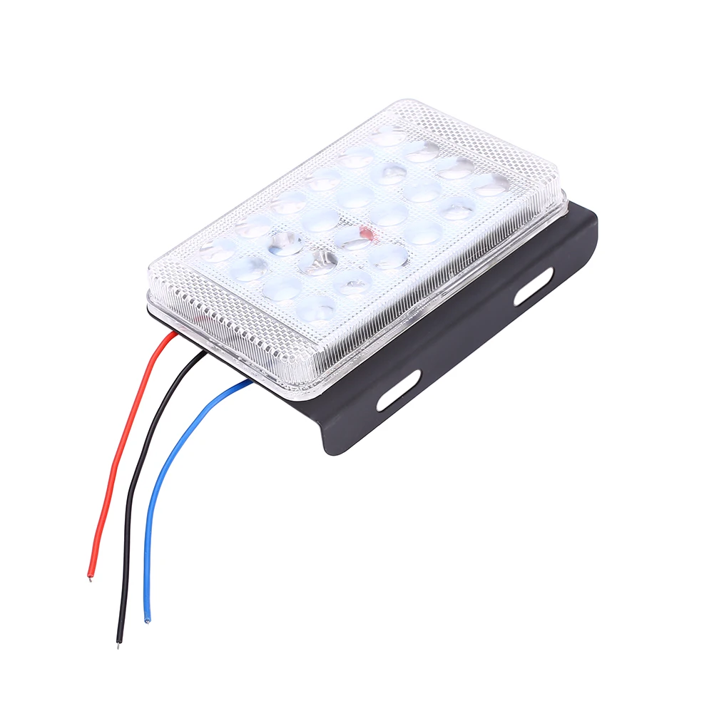 2 шт./компл. 12V 24V автомобиль хвост сторона светодиодный стробоскоп Предупреждение Универсальный