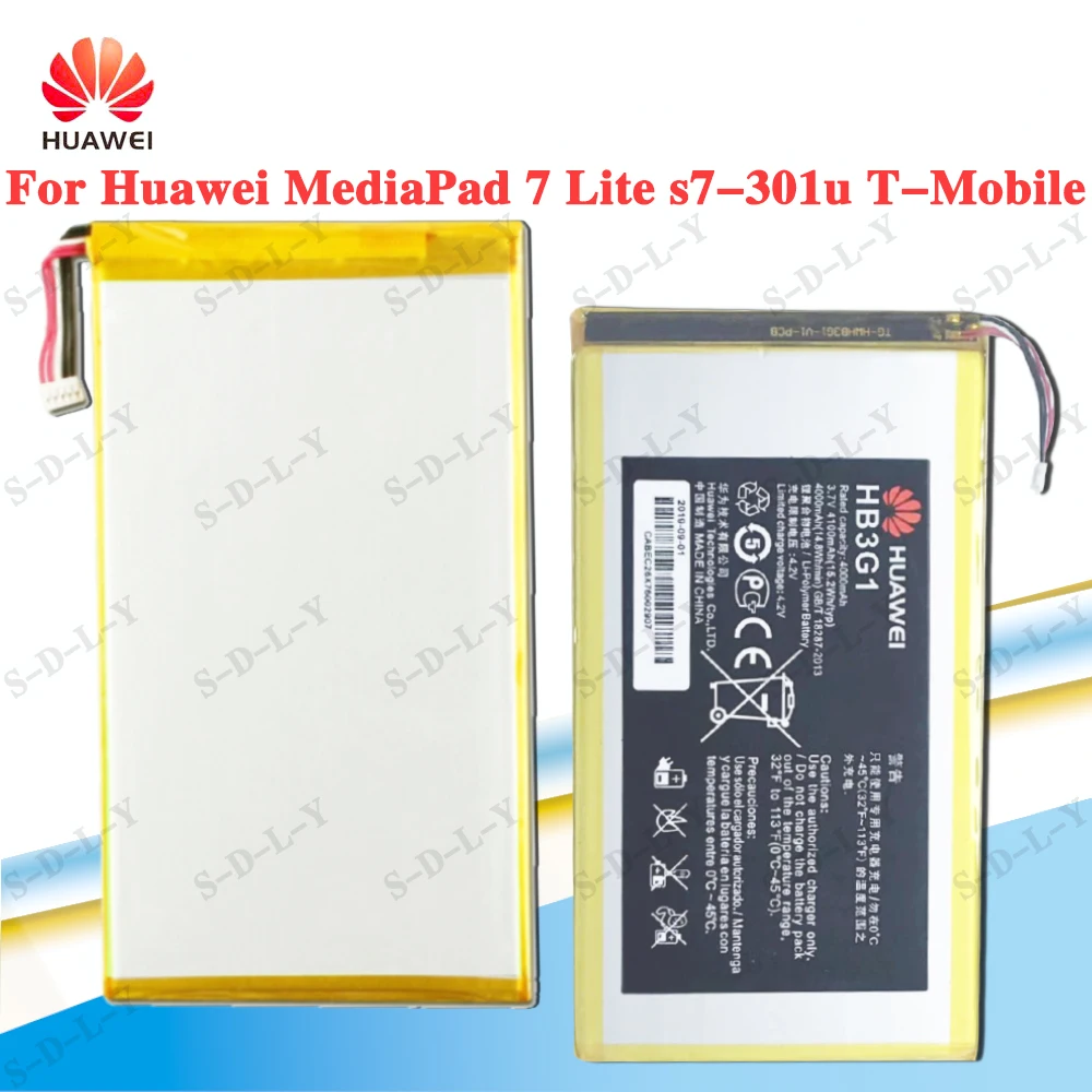 HB3G1/HB3G1H /HB4269B6EAW для Huawei MediaPad 7 Lite s7-301u T-Mobile аккумулятор 4000 мАч пружинной доски