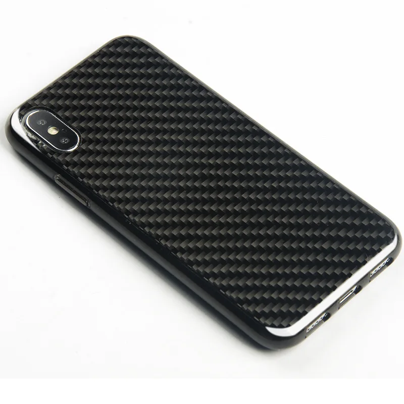oincase iPhone Xs for iPhone xsmax Bright Black Matte Black Carbon Fiber Case iPhone 7 7 8 Plus 8 Plus X XR