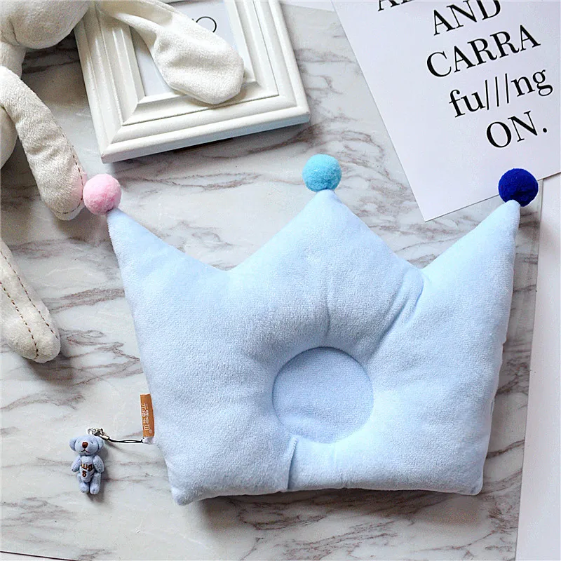 0-3 Years Old Breathable Stereo Protect Head Baby Pillow Newborn Cartoon Infant Shaping Nursing Pillow Baby Room Decoration