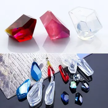 

13Pcs/Set Silicone Crystal Epoxy Resin Mold Pendant Casting Mould Handmade DIY