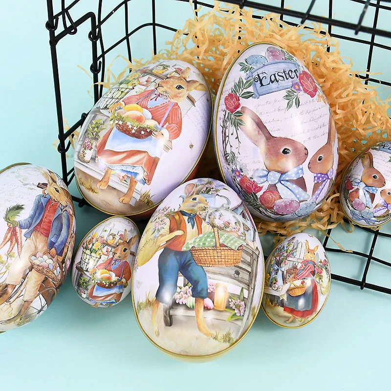 Set van 3 koekjesdozen, ronde metalen koekjesdoos, vrolijke Set van 3 koekjesdozen, ronde metalen koekjesdoos, vrolijke
