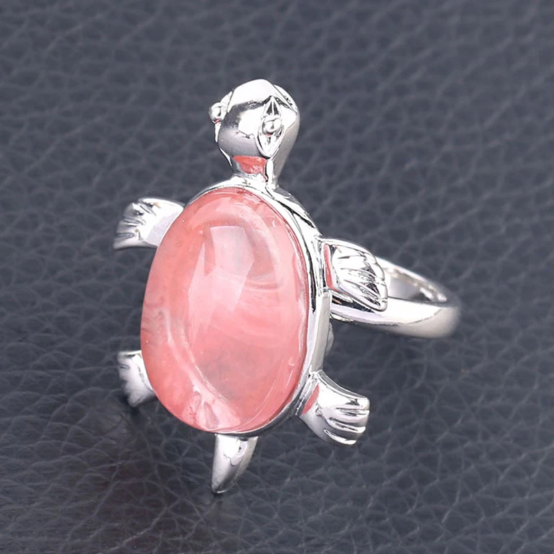 

jinzeyi Europe and the United States temperament ring imitation animal stone animal shape ring female custom wholesale jewelry