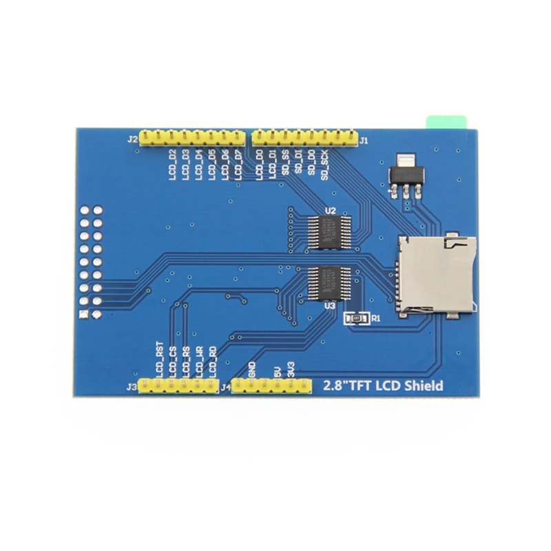 2 8 дюймовый TFT LCD цветной дисплей модуль 320X240 с контактной панелью для Arduino NUO MEGA 2560