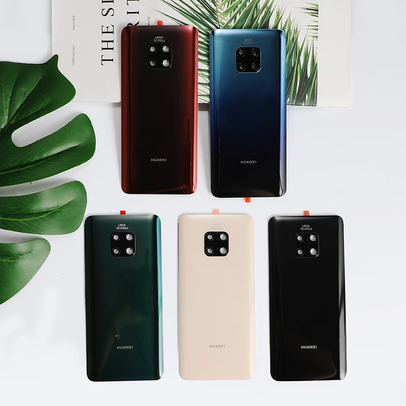 Mate 20 Pro стеклянный чехол на заднюю крышку для Huaiwei mate 20 Pro задняя дверь ремонт батарея чехол+ камера стекло стикер клей