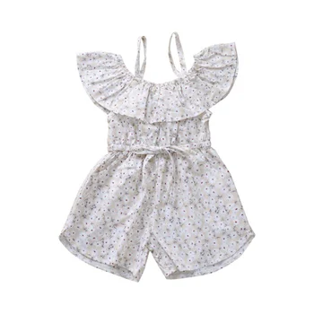 

Newborn Rompers Girl Clothes Sleeveless Summer Baby Girl Jumpsuit Casual Sunsuit Cotton Outfits For 0-3Y1