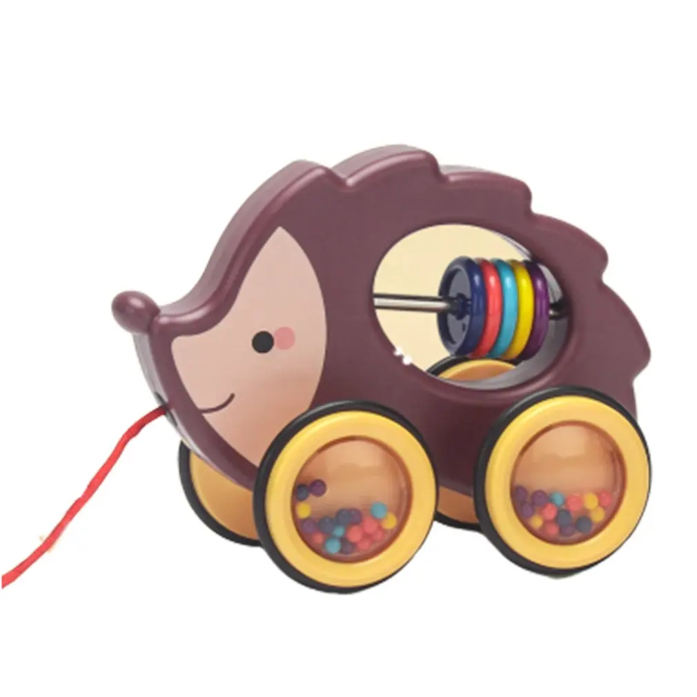 

Baby dragging toddler toy car pull rope children's handcart animal pull line car toy educational toy kindergarten toy