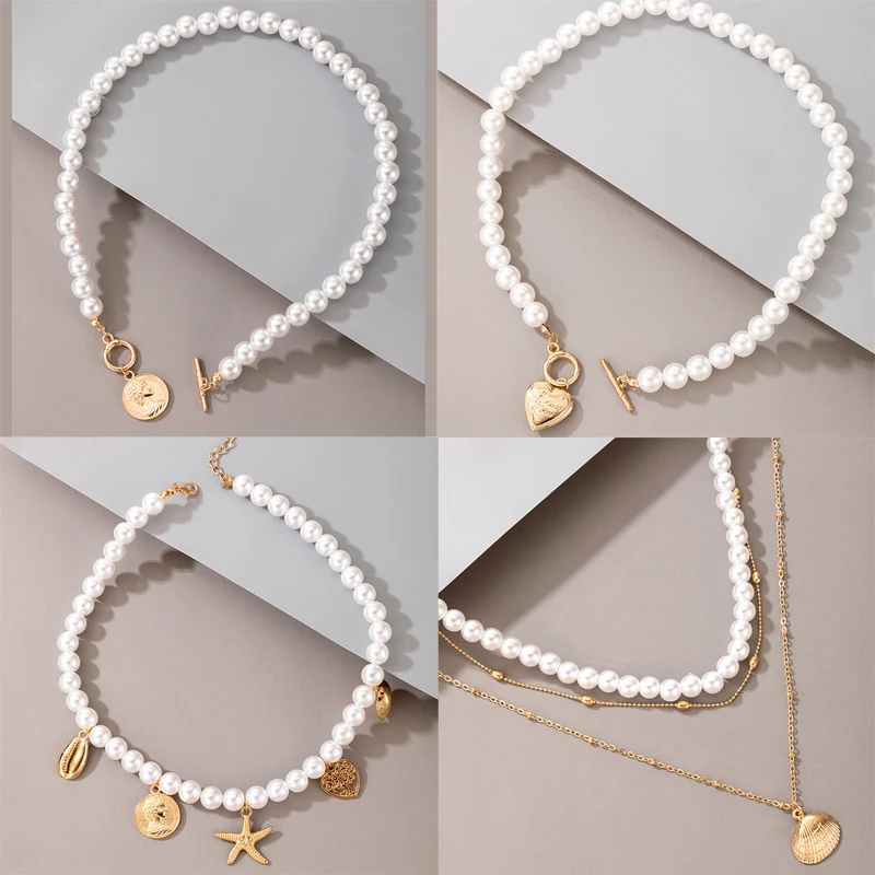 Luxury Pearl Stone Necklace
