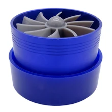 Для F1-Z Универсальный нагнетатель Turbo Turbonator забора воздуха экономайзер газового топлива экономического Вентилятор Прямая доставка Алюминий Броши с изображением голубого Для F1-Z Универсальный нагнетатель Turbo Turbonator забора воздуха экономайзер газового топлива экономического Вентилятор Прямая доставка Алюминий Броши с изображением голубого