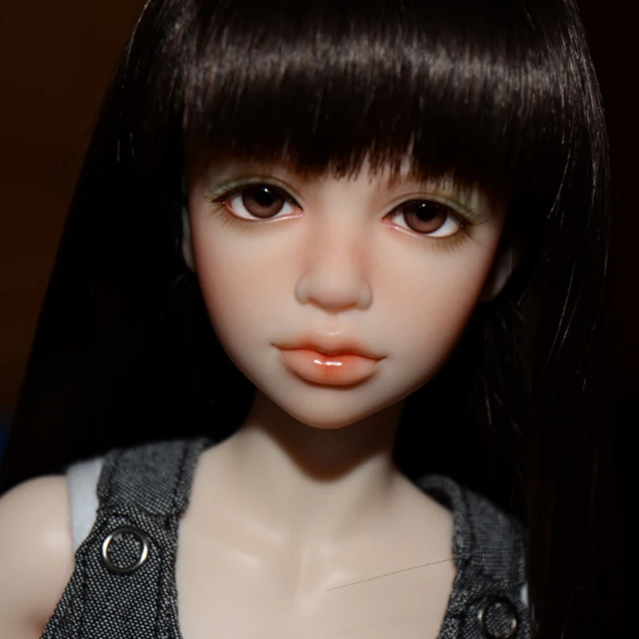 1/4 масштаб Обнаженная BJD кукла милая Девушка BJD/SD смола фигурка кукла модель игрушка подарок. Не входит в комплект одежды, обуви, парика A0084benny IP JID