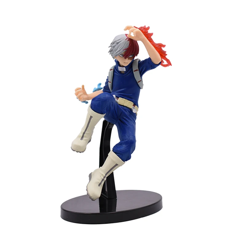 17-20 cm Anime Figure My Hero Academia PVC Smack Izuku Midoriya Shouto Todoroki Katsuki Boku Amazing Heros Toys Dolls Gift