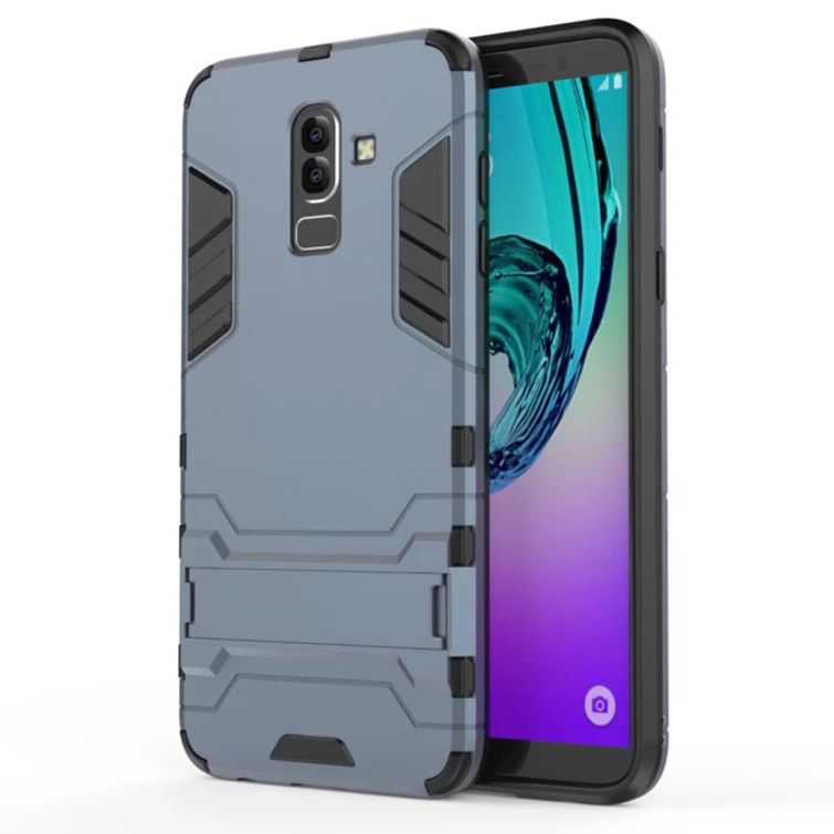 

Iron Man Protective Shell Invisible Stand Mobile Shell FOR:Samsung J5 J6 J7 J8 C7 C8 C9 C10 plus prime Pro Business Phone Case