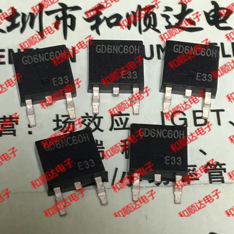 /5 шт/GD6NC60H STGD6NC60H TO-252