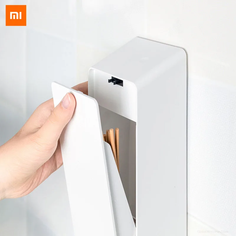 

Xiaomi Youpin LIUSHU Intelligent sterilizing chopstick cartridge, wall-mounted shelf receptacle box, cutlery and fork sterilizer
