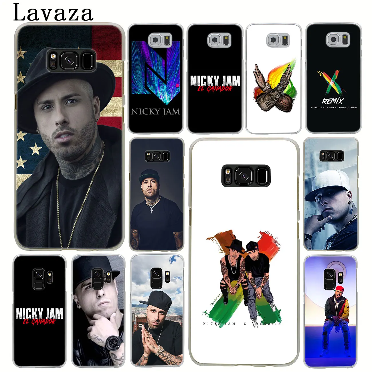 Жесткий чехол для телефона Lavaza NJ Nicky jam Для samsung Galaxy S10 E S8 + S9 Plus S6 S7 Edge S10E | Мобильные