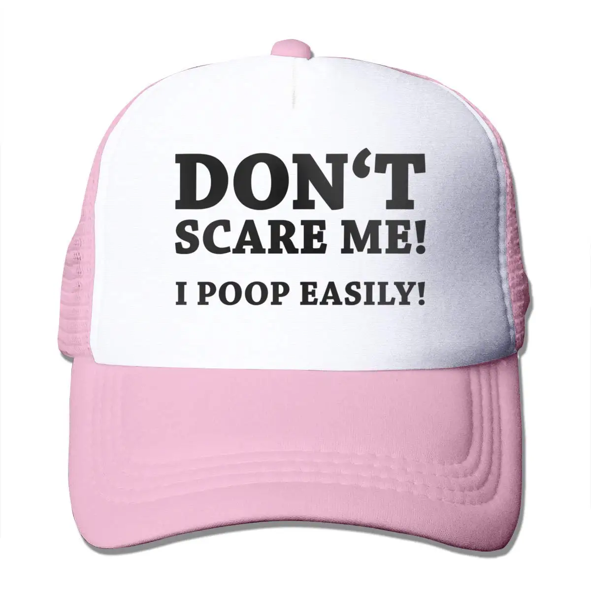 TSDFCDon Не пугайте меня, я Poop легко сетчатая Бейсболка унисекс стиль водителя грузовика шапки розовый